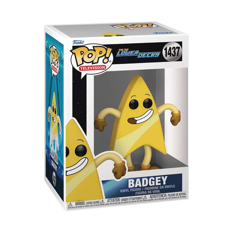 Funko! POP TV STAR TREK LD BADGEY VIN FIG