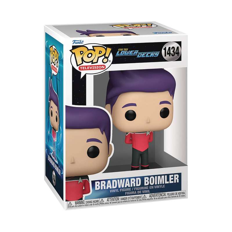 Funko! POP TV STAR TREK LD BRADWARD VIN FIG
