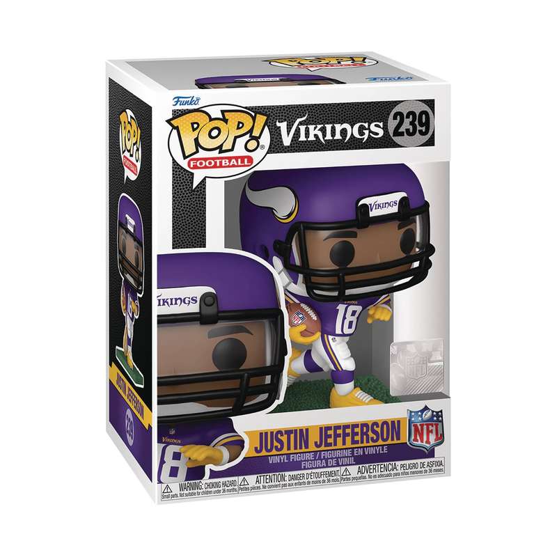Funko POP! NFL VIKINGS JUSTIN JEFFERSON VIN FIG