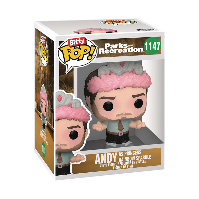 Funko BITTY POP! PARKS & REC ANDY 4PK VIN FIG