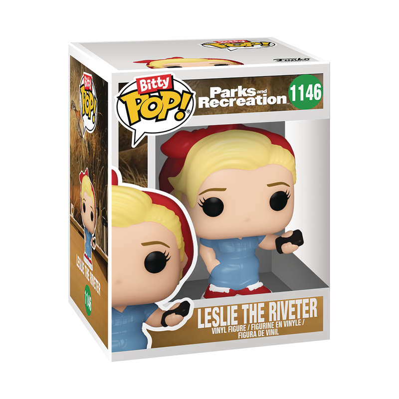 Funko BITTY POP PARKS & REC LESLIE 4PK VIN FIG