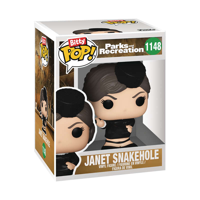 Funko BITTY POP PARKS & REC LESLIE 4PK VIN FIG