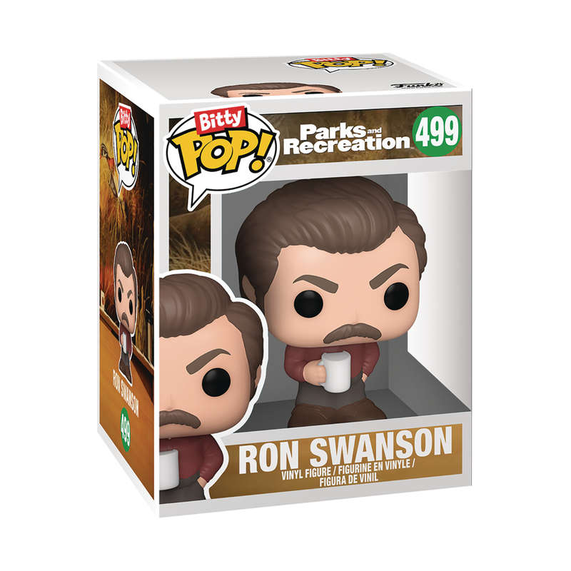 Funko BITTY POP! PARKS & REC RON 4PK VIN FIG