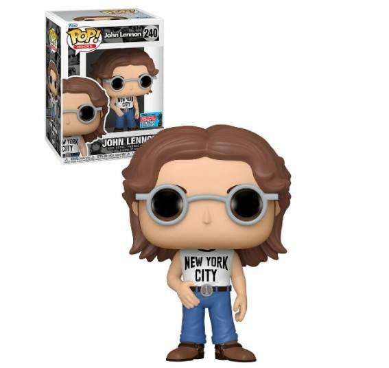 Funko POP! ROCKS JOHN LENNON NYC SHIRT VIN FIG