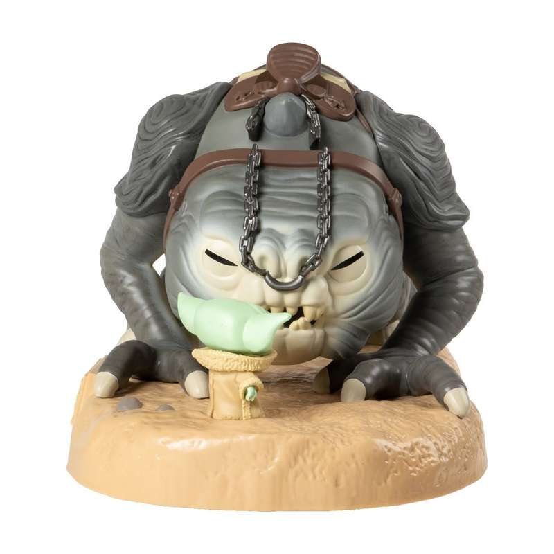 Funko POP! JUMBO SW BOOK OF BOBA FETT GROGU W/ RANCOR VIN FIG