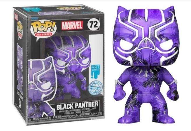 Funko POP! ARTIST SERIES MARVEL BLACK PANTHER VIN FIG