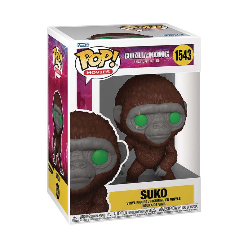 Funko! POP MOVIES GODZILLA X KONG NEW EMPIRE SUKO VIN FIG
