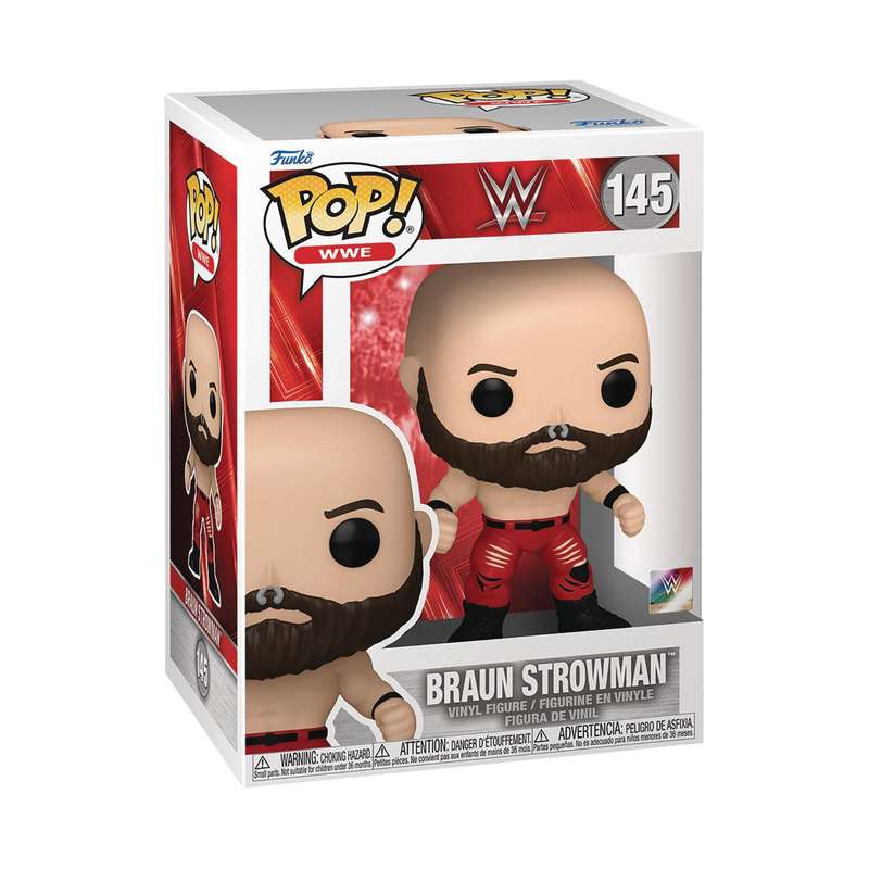 Funko! POP WWE BRAUN STROWMAN VIN FIG