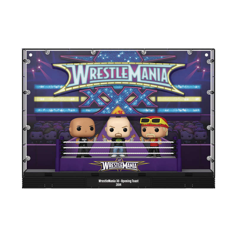 Funko POP! MOMENTS DLX WWE WM 30 TOAST VIN FIG
