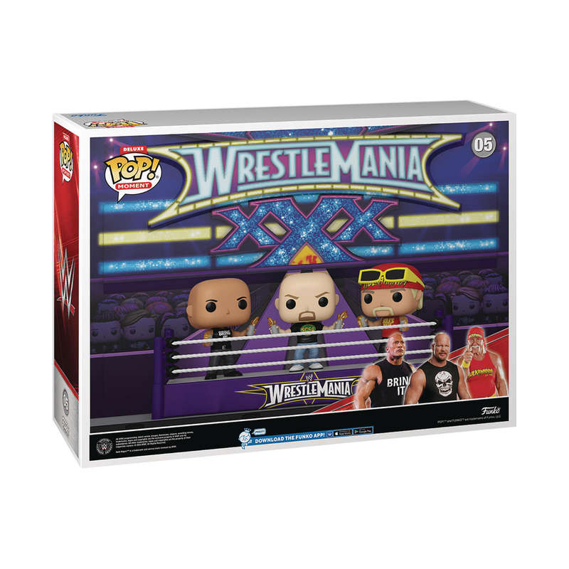 Funko POP! MOMENTS DLX WWE WM 30 TOAST VIN FIG