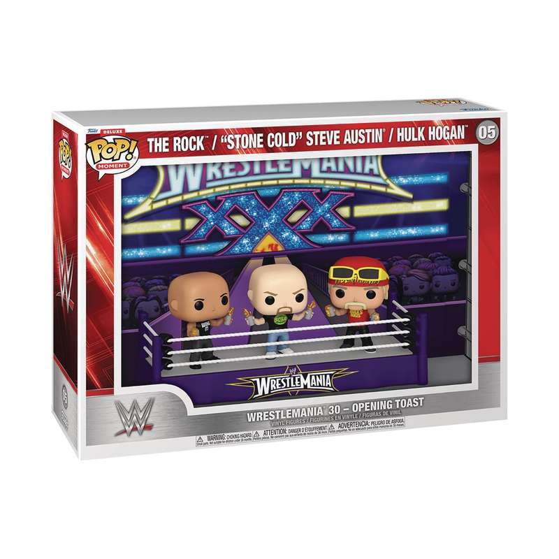 Funko POP! MOMENTS DLX WWE WM 30 TOAST VIN FIG