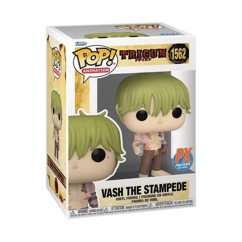 Funko POP! ANIMATION TRIGUN VASH SHIRTLESS PX VIN FIG
