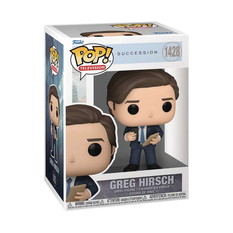 Funko POP! TV SUCCESSION S1 GREG HIRSCH VIN FIG