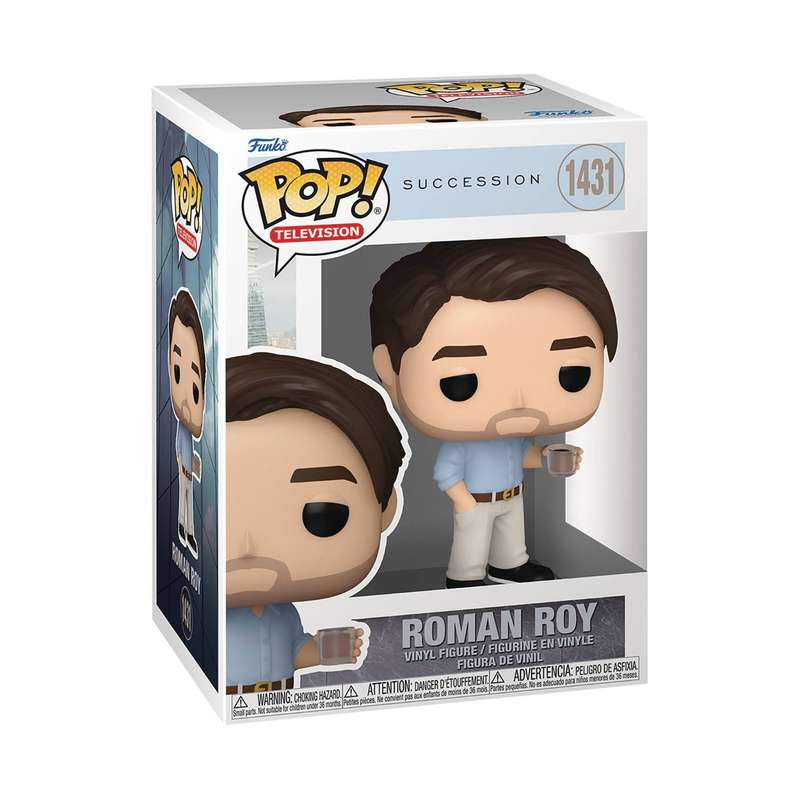 Funko POP! TV SUCCESSION S1 ROMAN ROY VIN FIG