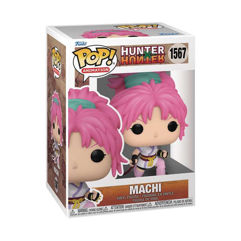 Funko! POP ANIMATION HUNTER X HUNTER MACHI KOMACINE VIN FIG