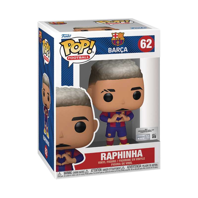 Funko! POP FOOTBALL BARCELONA RAPHINHA VIN FIG