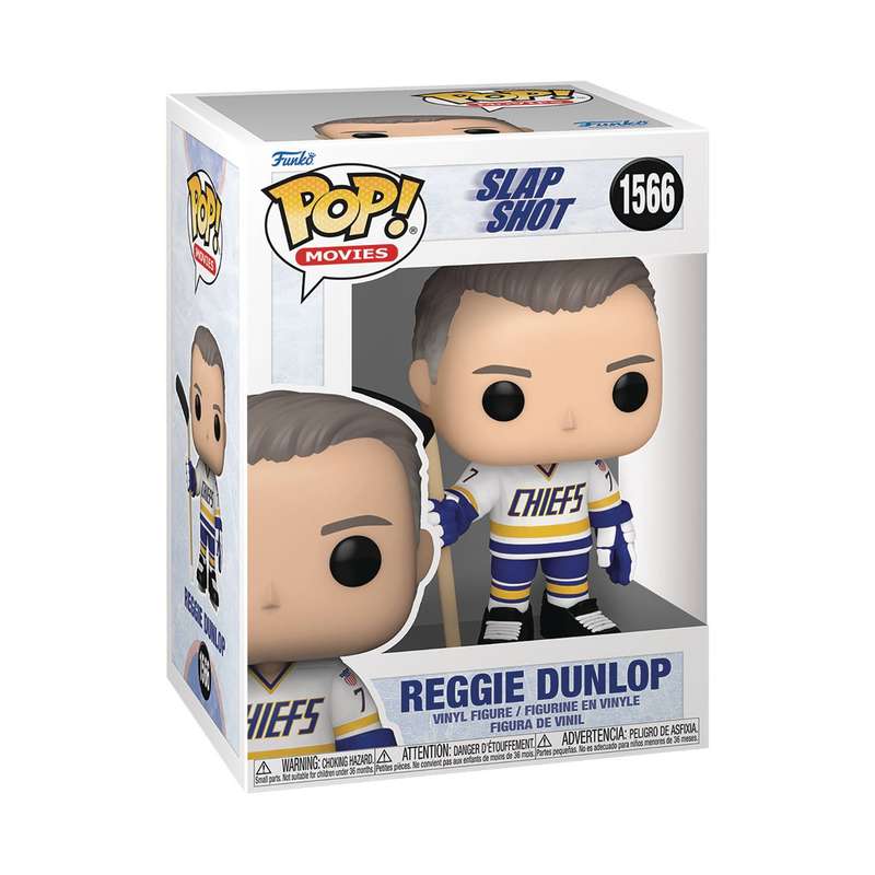 Funko! POP MOVIES SLAP SHOT REGGIE DUNLOP VIN FIG