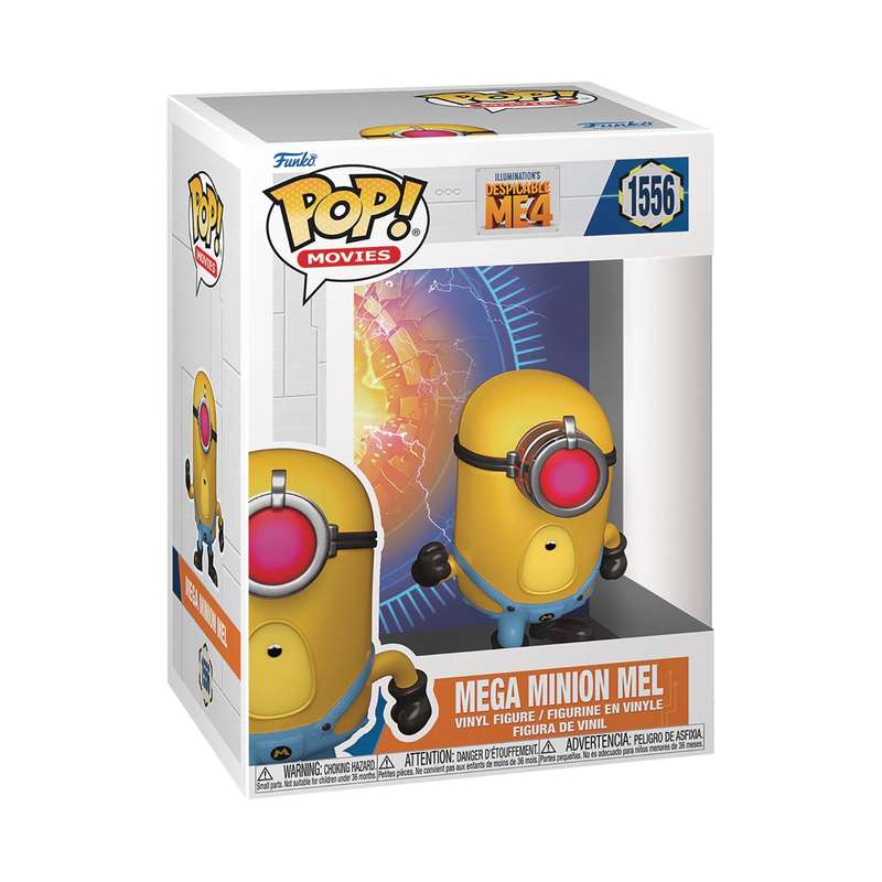 Funko! POP MOVIES DESPICABLE ME 4 SUPER MEL VIN FIG