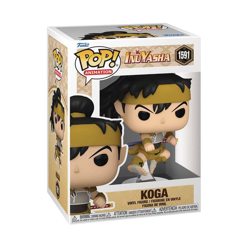 Funko! POP ANIMATION INUYASHA KOGA VIN FIG