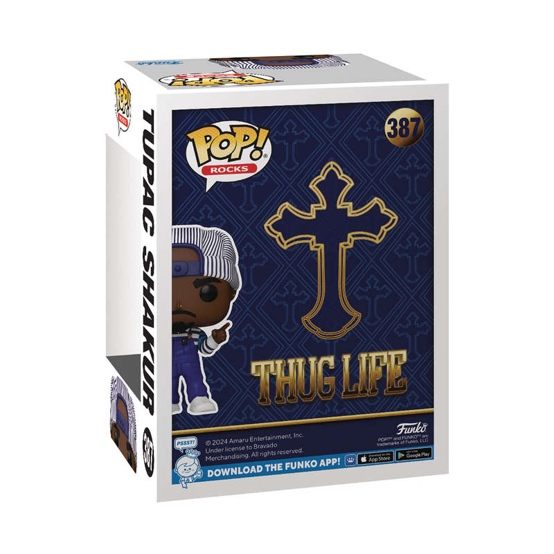 Funko POP! ROCKS TUPAC 90S VIN FIG