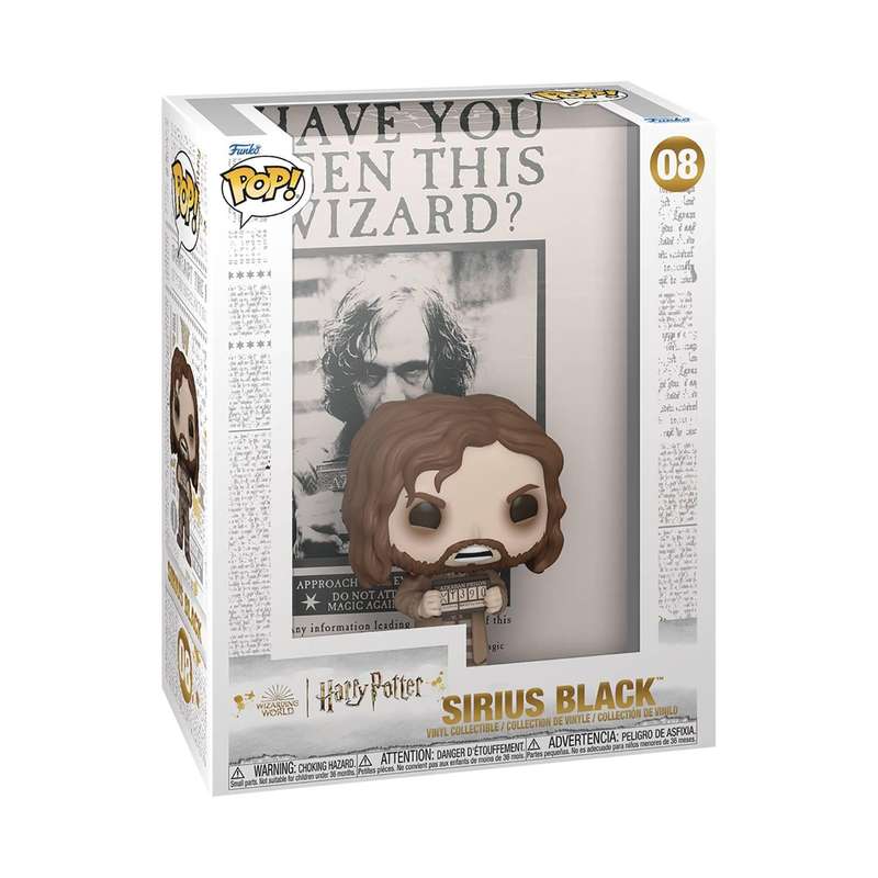 Funko POP! COVER HP PRISONER AZKABAN SIRIUS BLACK FIG