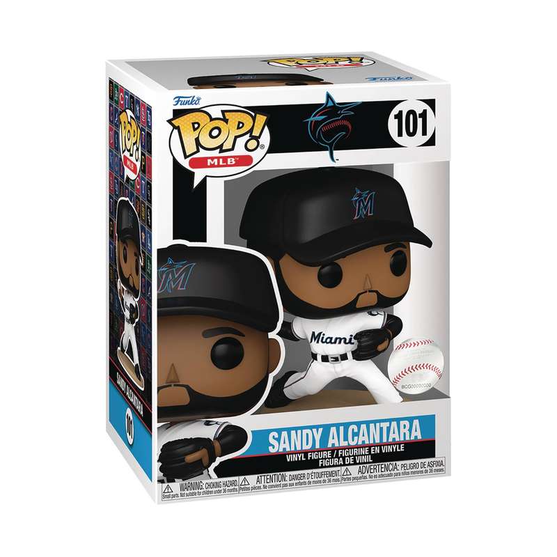 Funko! POP MLB MARLINS SANDY ALCANTARA VIN FIG