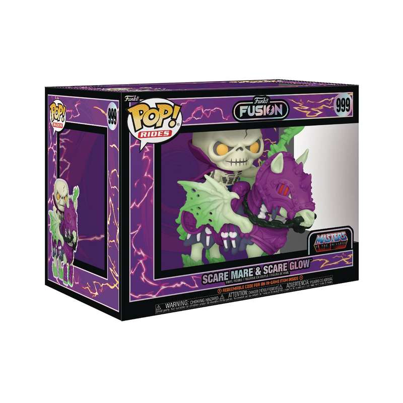Funko POP! RIDES FUNKO FUSION S1 SCAREGLOW W NYTE MARE VIN FIG