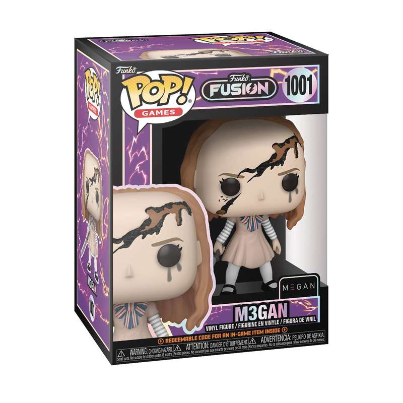 Funko POP! GAMES FUNKO FUSION M3GAN BATTLE DAMAGE VIN FIG