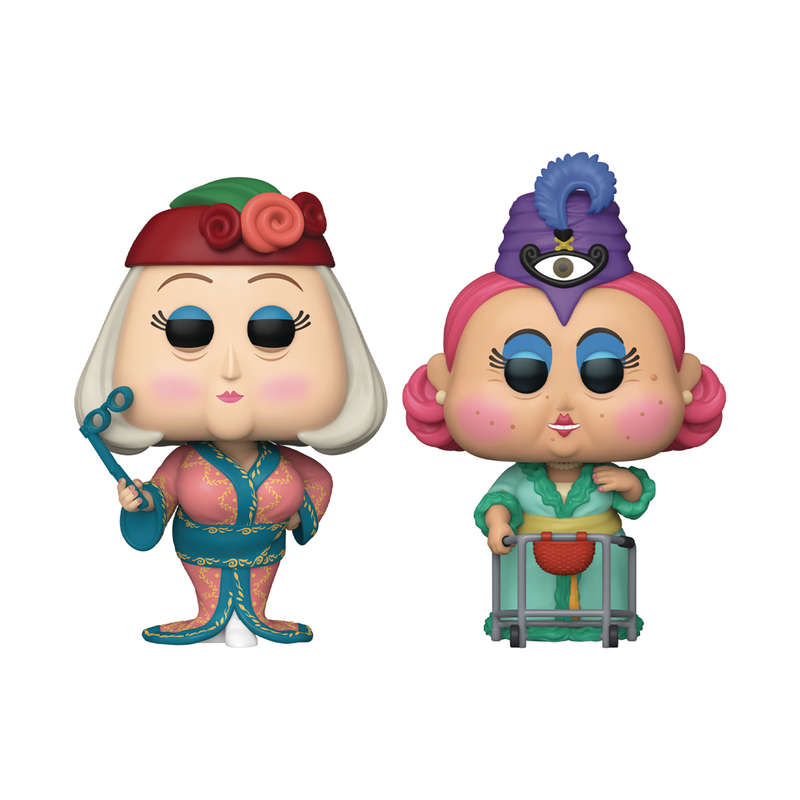 Funko! POP MOVIES CORALINE 15TH SPINK&FORCIBLE 2PK VIN FIG