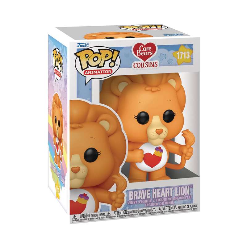Funko! POP TV CAREBEAR COUSINS BRAVE HEART LION VIN FIG