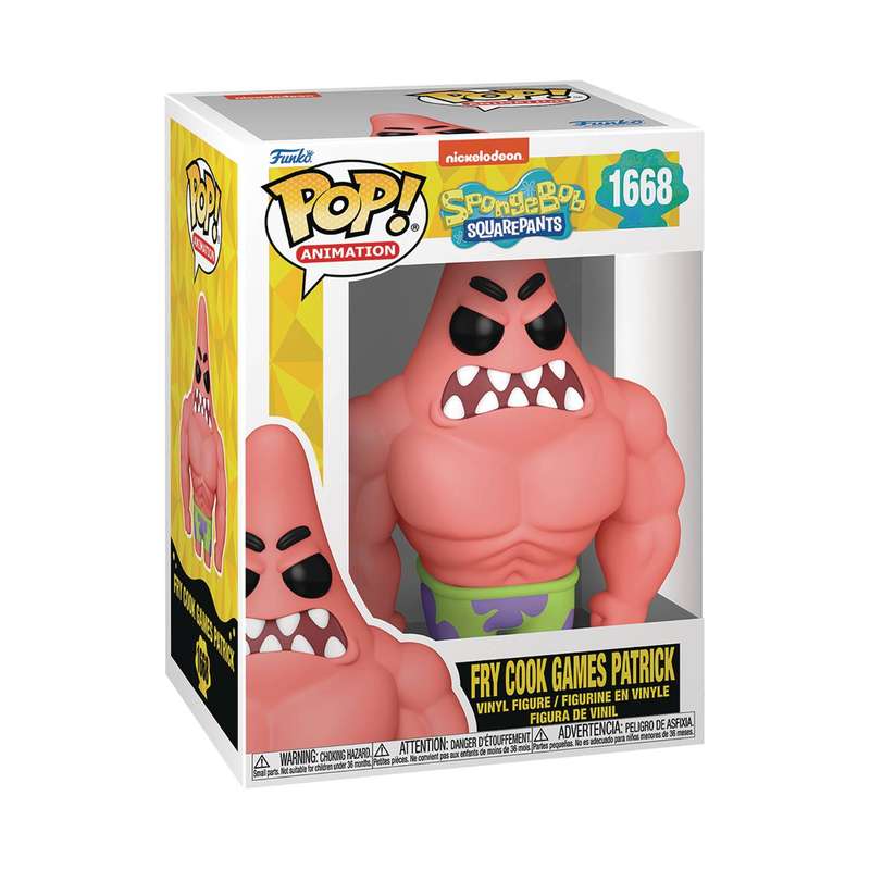Funko POP! TV SPONGEBOB SQUAREPANTS 25TH PATRICK W MUSCLES VIN FIG