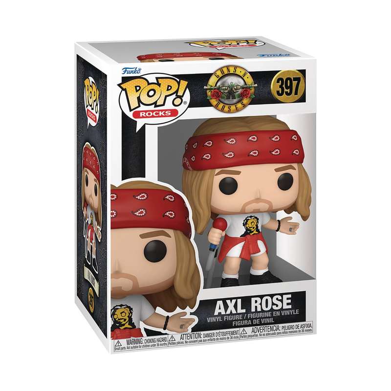 Funko POP! ROCKS GUNS N ROSES AXL ROSE 1992