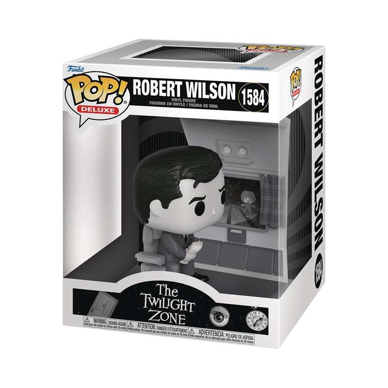 Funko! POP DLX TV TWILIGHT ZONE 1959 MR ROBERT WILSON VIN FIG