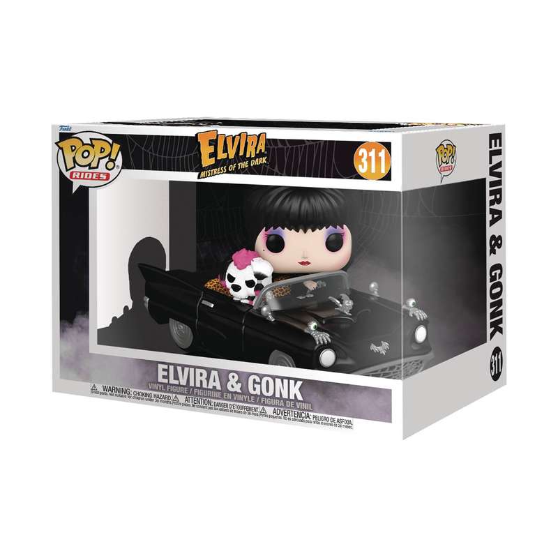 Funko POP! RIDES DLX ELVIRA W MACABRE MOBILE VIN FIG