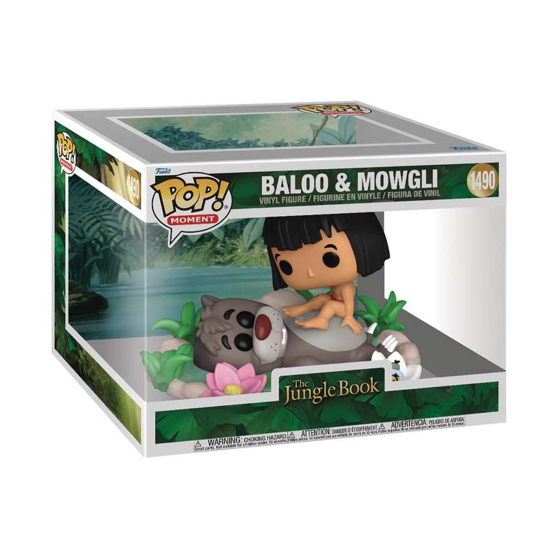 Funko POP! MOMENT THE JUNGLE BOOK S2 BALOO & MOWGLI VIN FIG