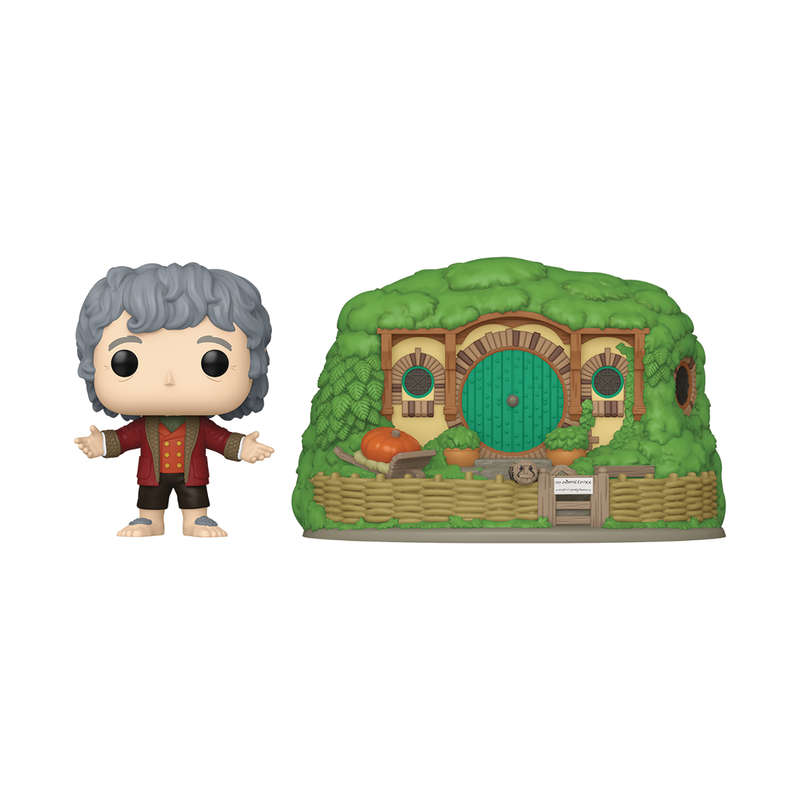 Funko POP! TOWN LORD OF THE RINGS BILBO & BAG END VIN FIG