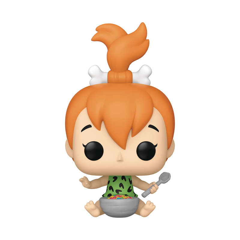 Funko POP! AD ICONS POST PEBBLES W CEREAL VIN FIG