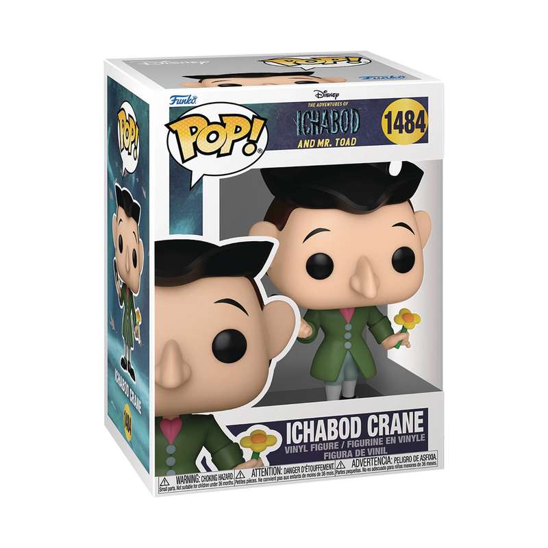 Funko POP! DISNEY SLEEPY HOLLOW ICHABOD CRANE VIN FIG