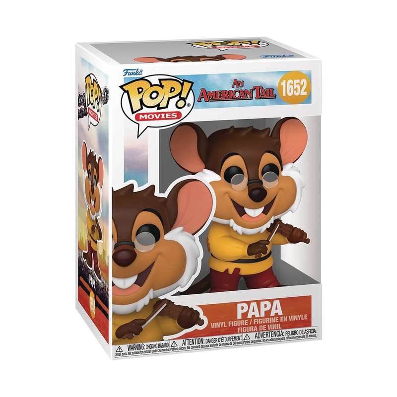 Funko POP! MOVIES AMERICAN TAIL PAPA VIN FIG