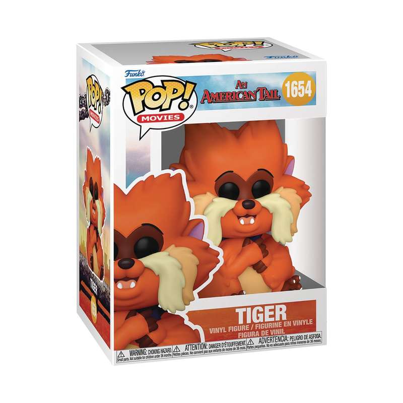 Funko POP! MOVIES AMERICAN TAIL TIGER VIN FIG