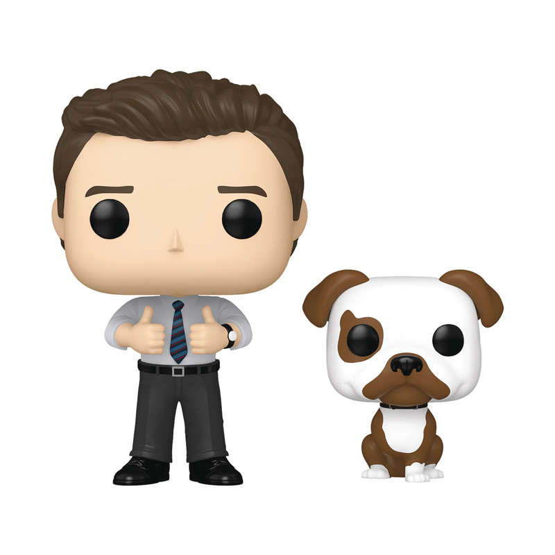 Funko POP & BUDDY PARKS & REC CHRIS AND CHAMPION VIN FIG