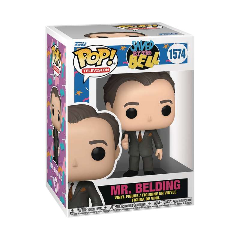 Funko POP! TV SAVED BY THE BELL 30TH MR BELDING VIN FIG