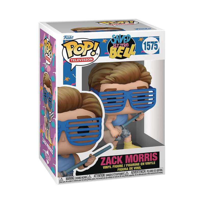 Funko POP! TV SAVED BY THE BELL 30TH ZACK VIN FIG