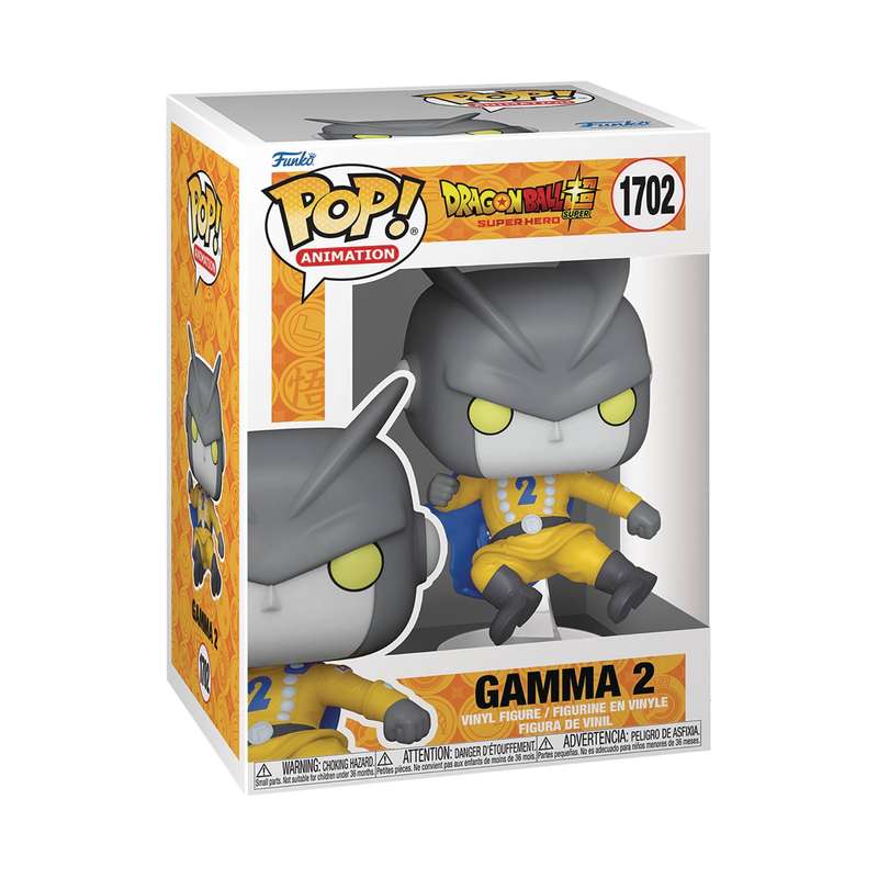 Funko POP! ANIMATION DRAGONBALL SUPER SUPERHERO GAMMA 2 VIN FIG