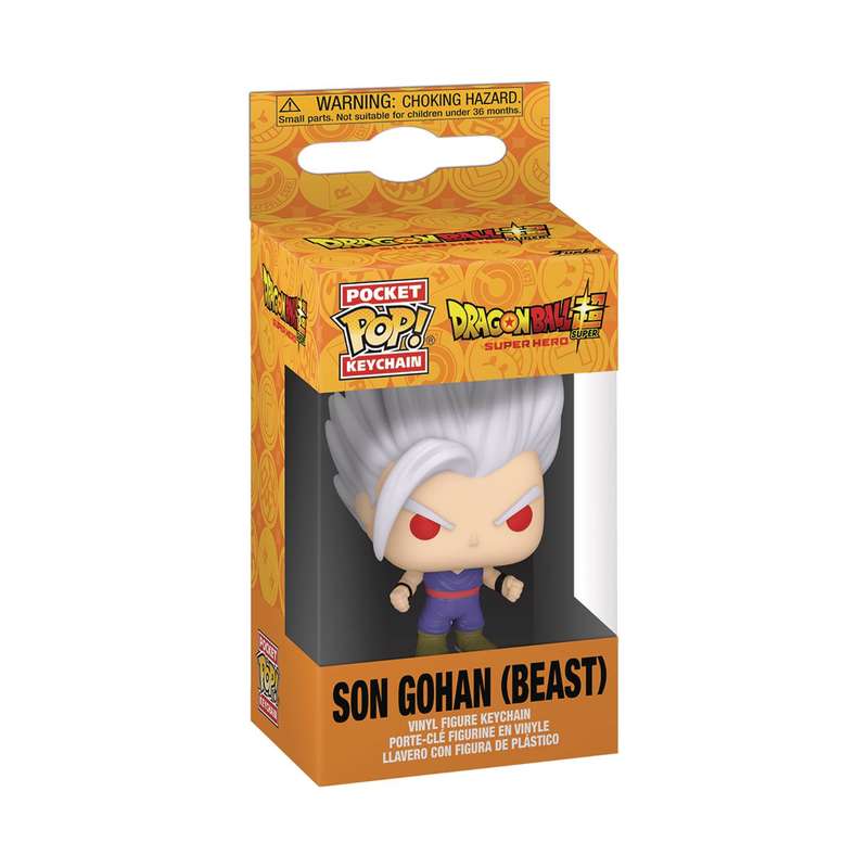 Funko POP! KEYCHAIN DRAGONBALL SUPER SUPERHERO GOHAN UI VIN FIG