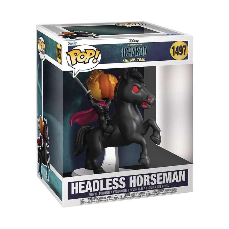 Funko POP! RIDES DLX SLEEPY HOLLOW HEADLESS HORSEMAN VIN FIG