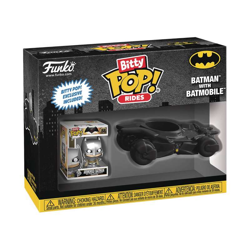 Funko BITTY POP! RIDE DC BATMAN W/BATMOBILE