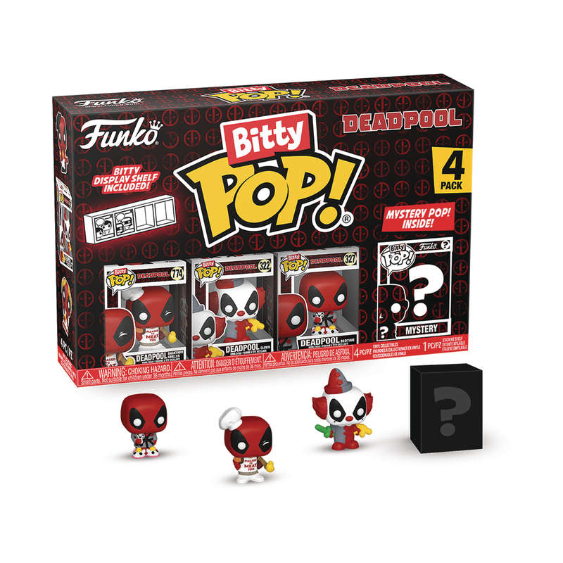 Funko BITTY POP! DEADPOOL BBQ MASTER 4PK