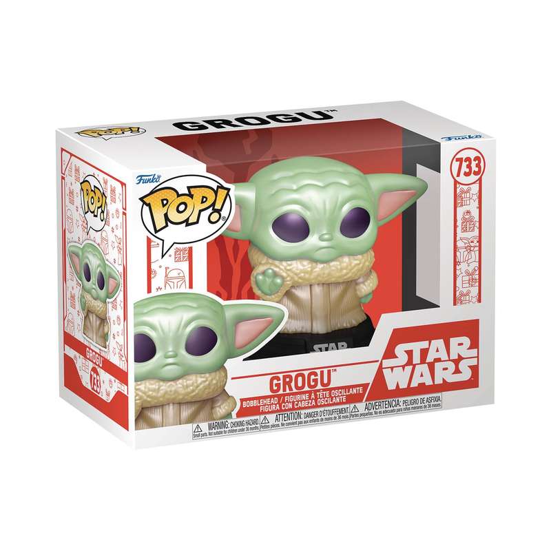 Funko POP! STAR WARS HOLIDAY GROGU VIN FIG