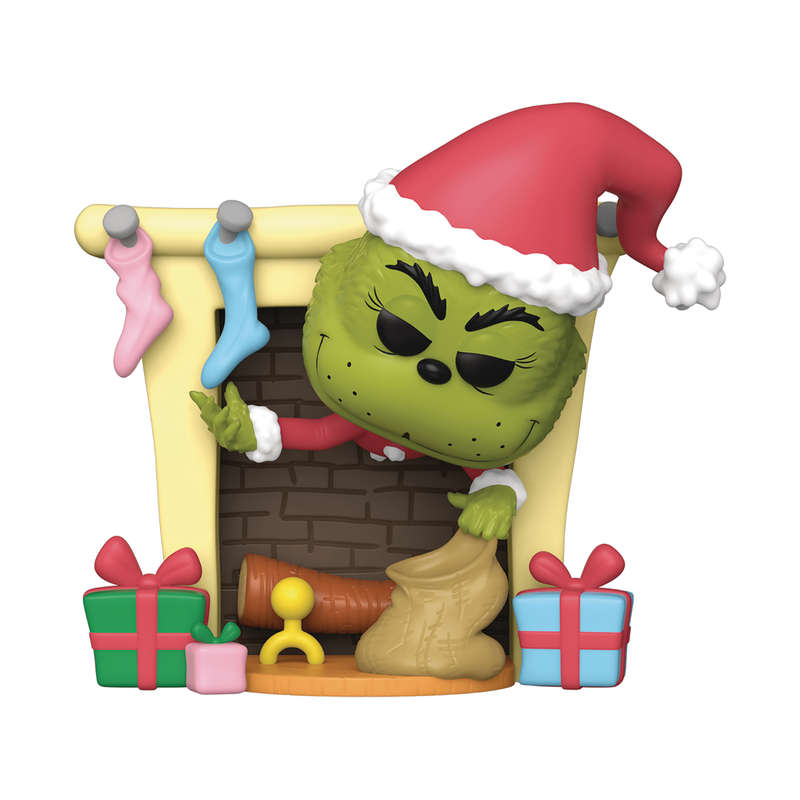 Funko! POP DELUXE HTGSC GRINCH W/BAG VIN FIG